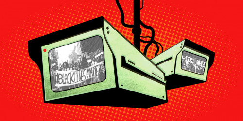 protest surveillance surveillance cameras spying on protestors